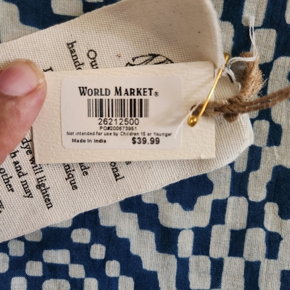 NWT WORLD MARKET SHIFT DRESS POUCHY POCKETS LAGENLOOK COCOON SIZE L/XL - Picture 7 of 9